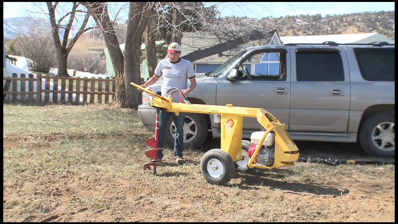 1 Man Towable Post Hole Digger Four Star Rental