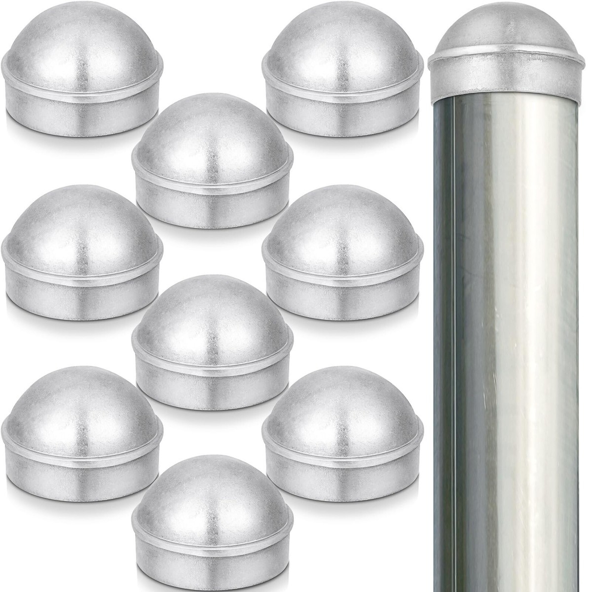 chain link fence post caps