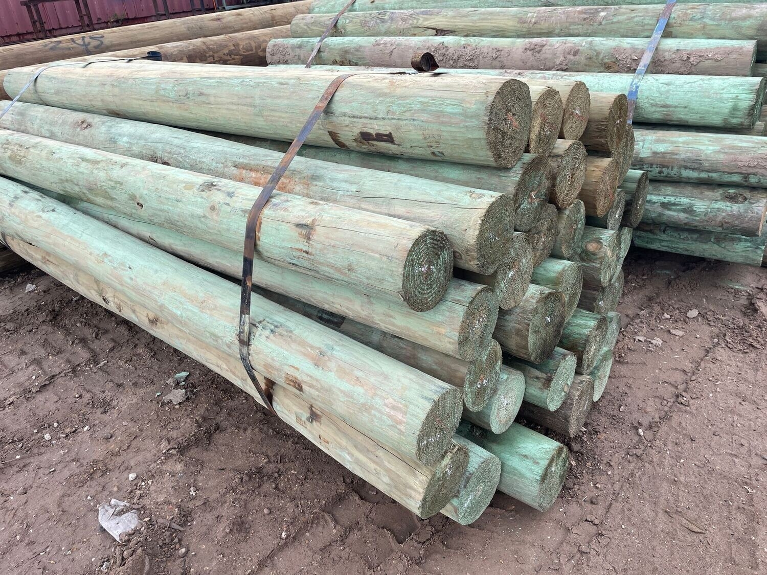 10 X 10 Round Fence Post Bundle