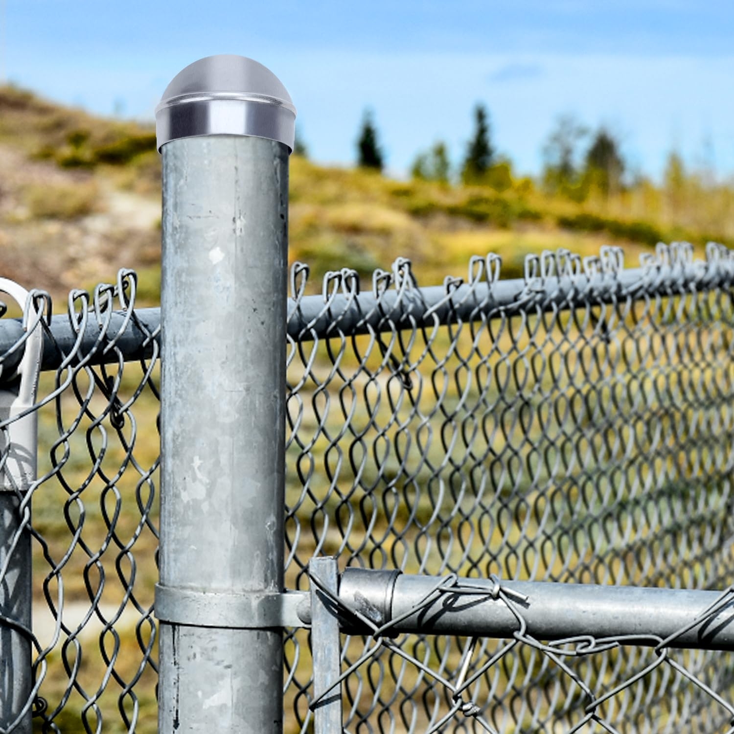 posts for chain link fence