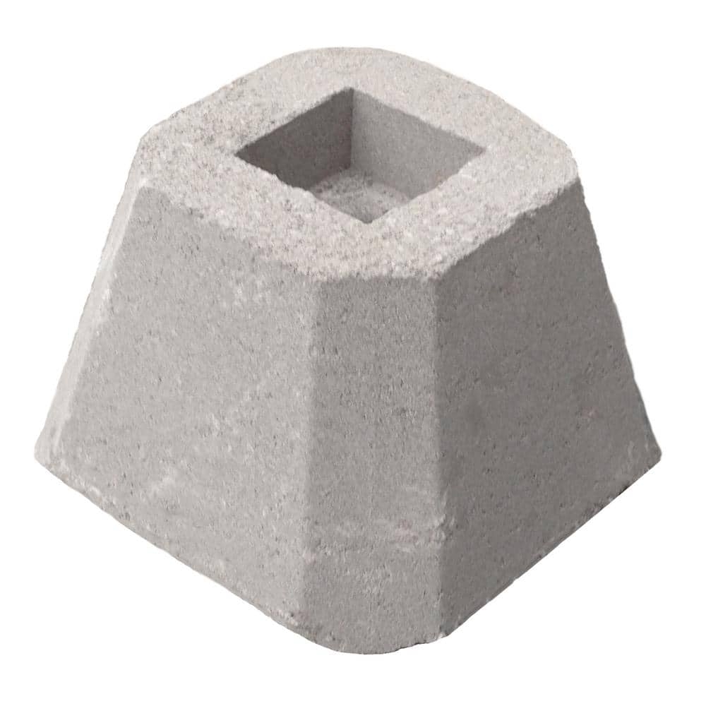 11 5 In X 8 In X 11 1 2 In Concrete Deck Block 10550005 The Home Depot