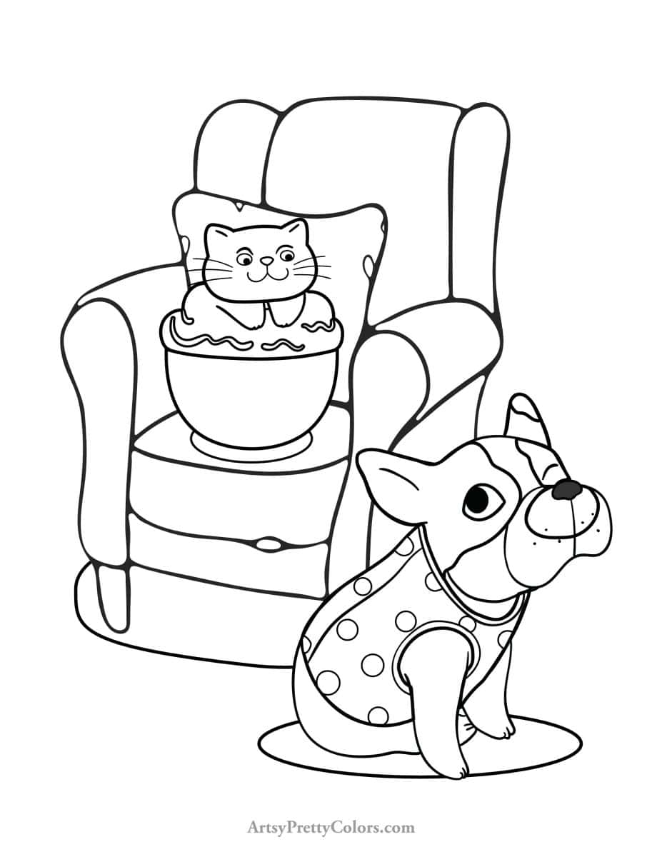 19 Free Coffee Cup Coloring Pages For All Ages Artsy Pretty Colors