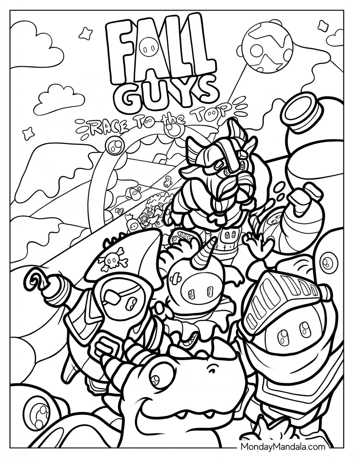 guys coloring pages