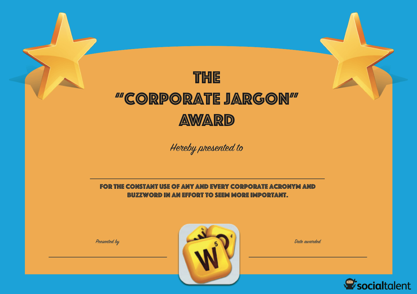 20 Hilarious Office Awards To Embarrass Your Colleagues SocialTalent