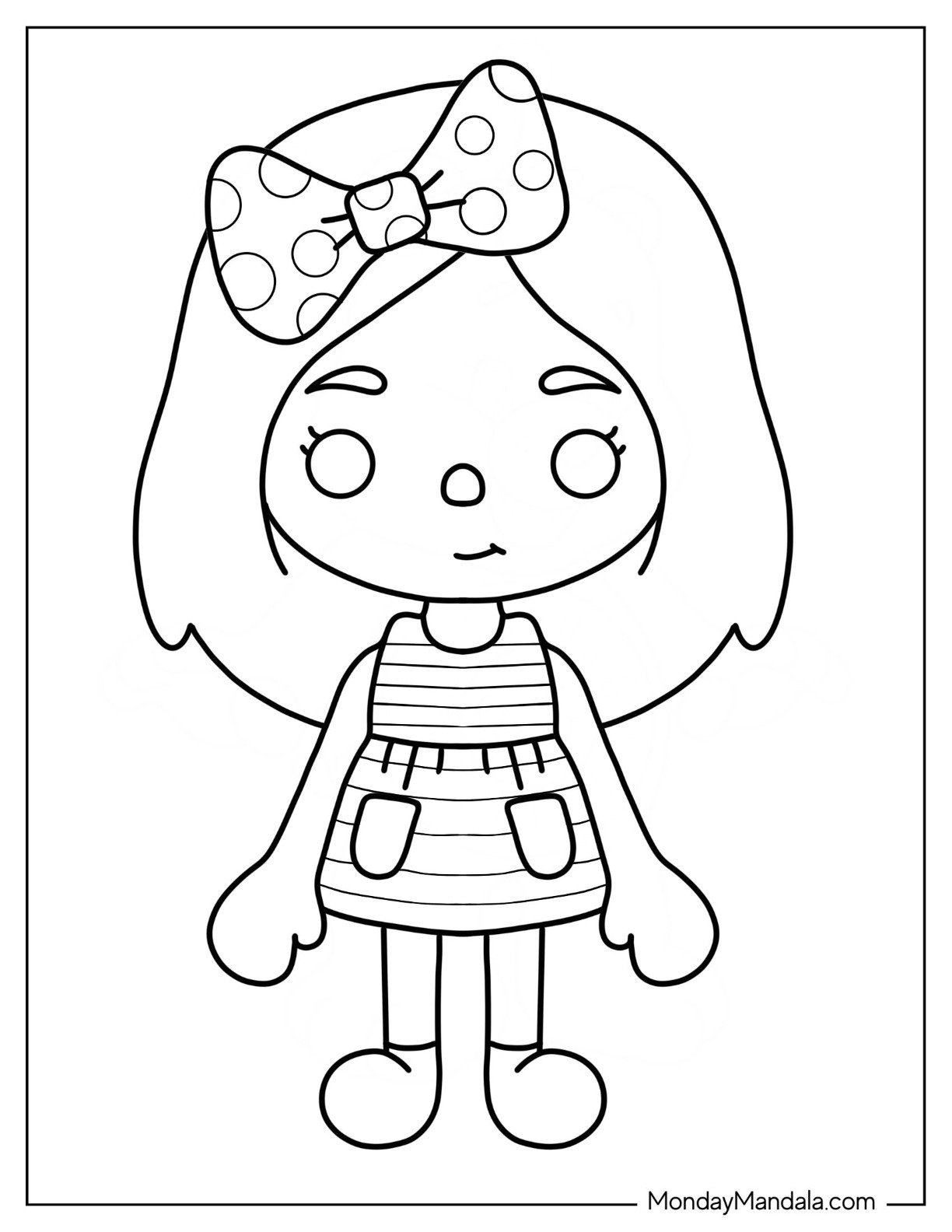24 Toca Boca Coloring Pages Free PDF Printables 