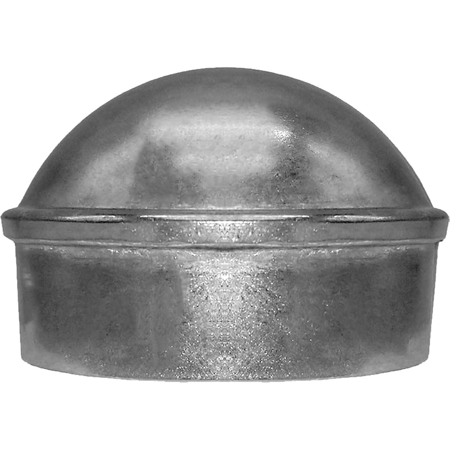 3 1 2 Chain Link Fence Post Cap Use For 3 1 2 Outside Diameter Post Pipe Aluminum Chain Link Post Cap Each Amazon