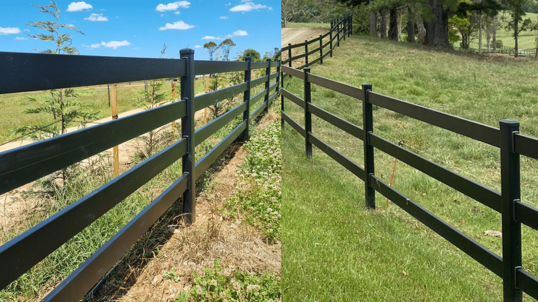 fence post and rail