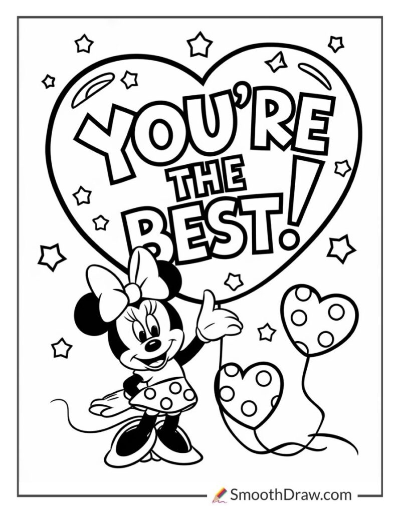 free disney color pages