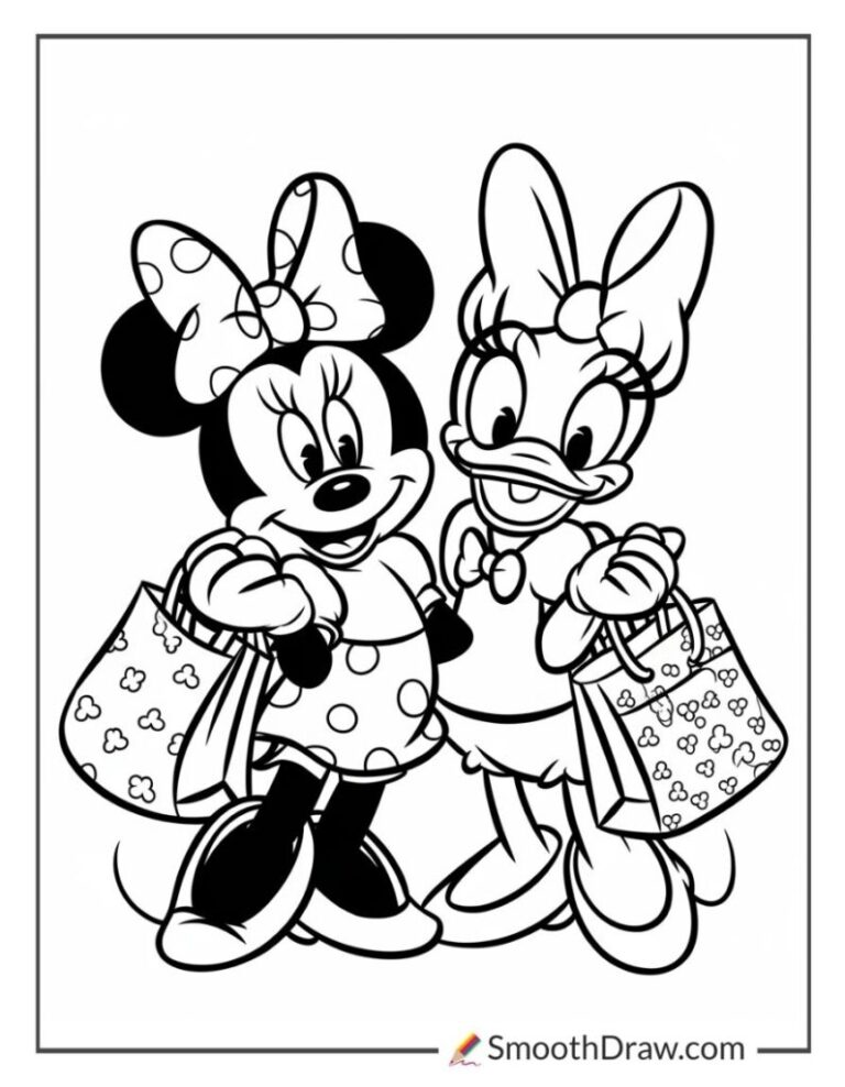 32 Minnie Mouse Coloring Pages Free Printables