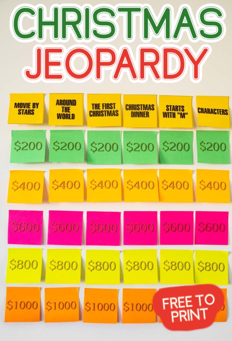 holiday office party games free printable