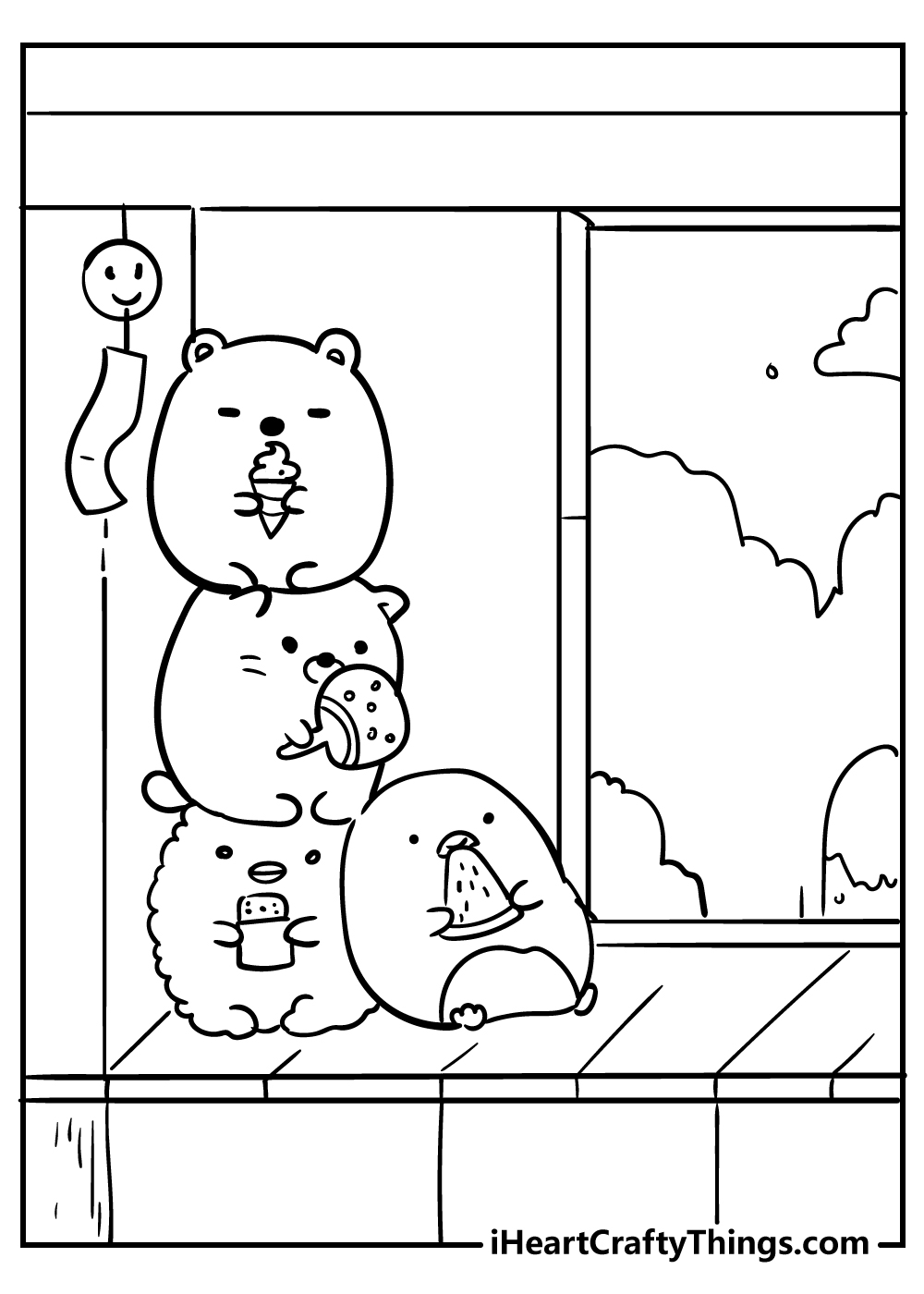 45 Kawaii Coloring Pages 100 Free Printables 