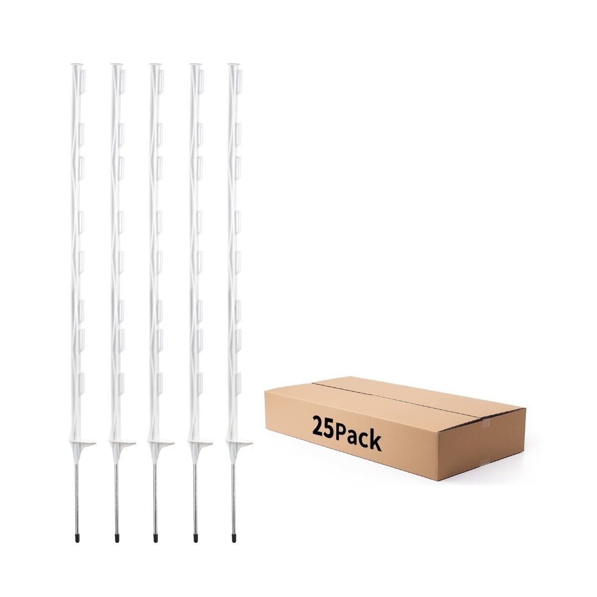 48Inch Step in Fence Post Electric Fence System Post For Garden And Farm EBay