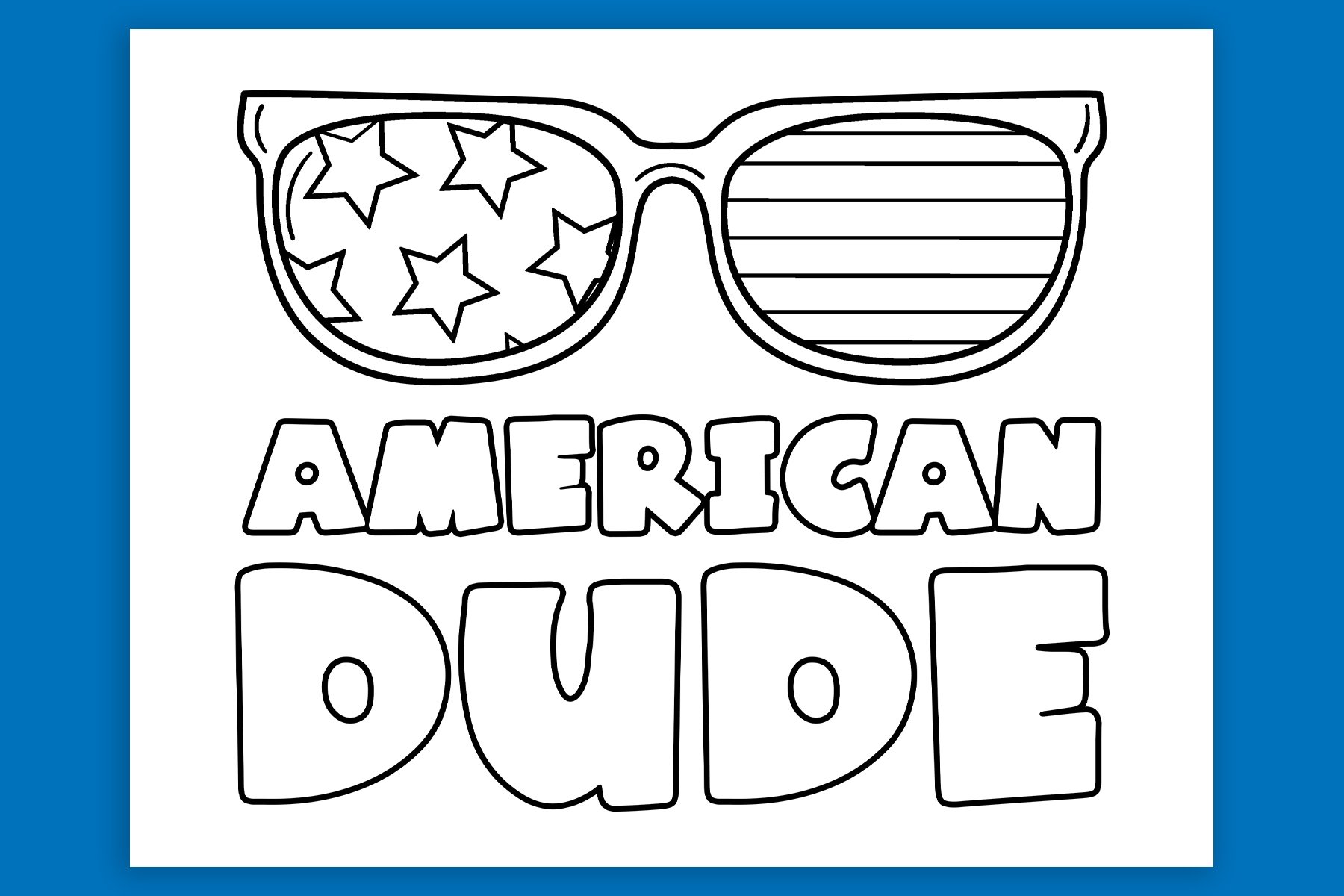 4th Of July Coloring Pages Free Printables Instant Download