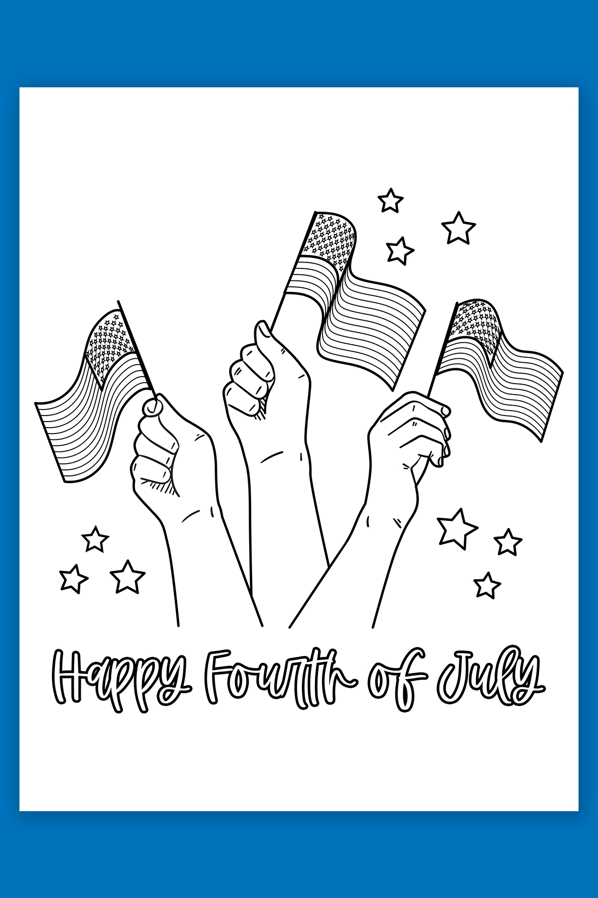 4th Of July Coloring Pages Free Printables Instant Download