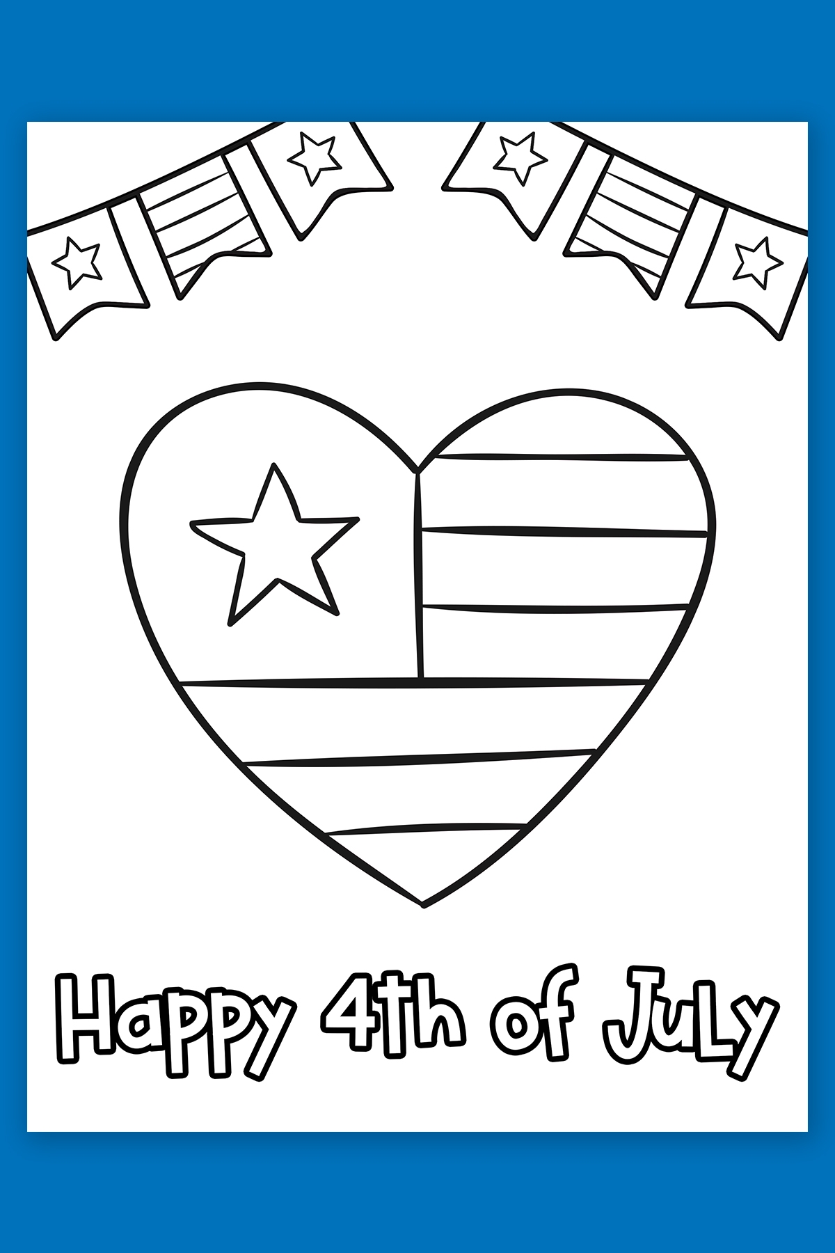 4th Of July Coloring Pages Free Printables Instant Download