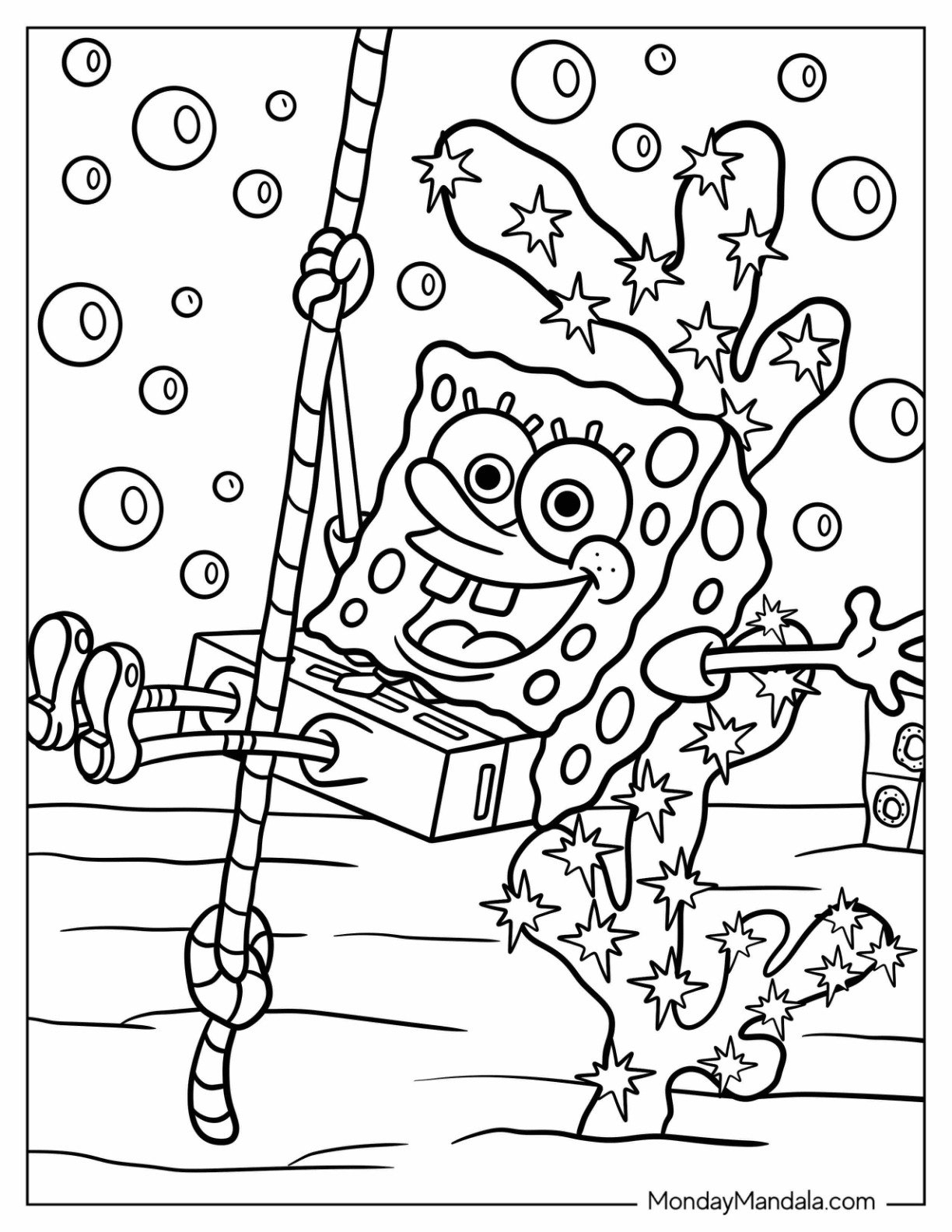 58 SpongeBob Coloring Pages Free PDF Printables 