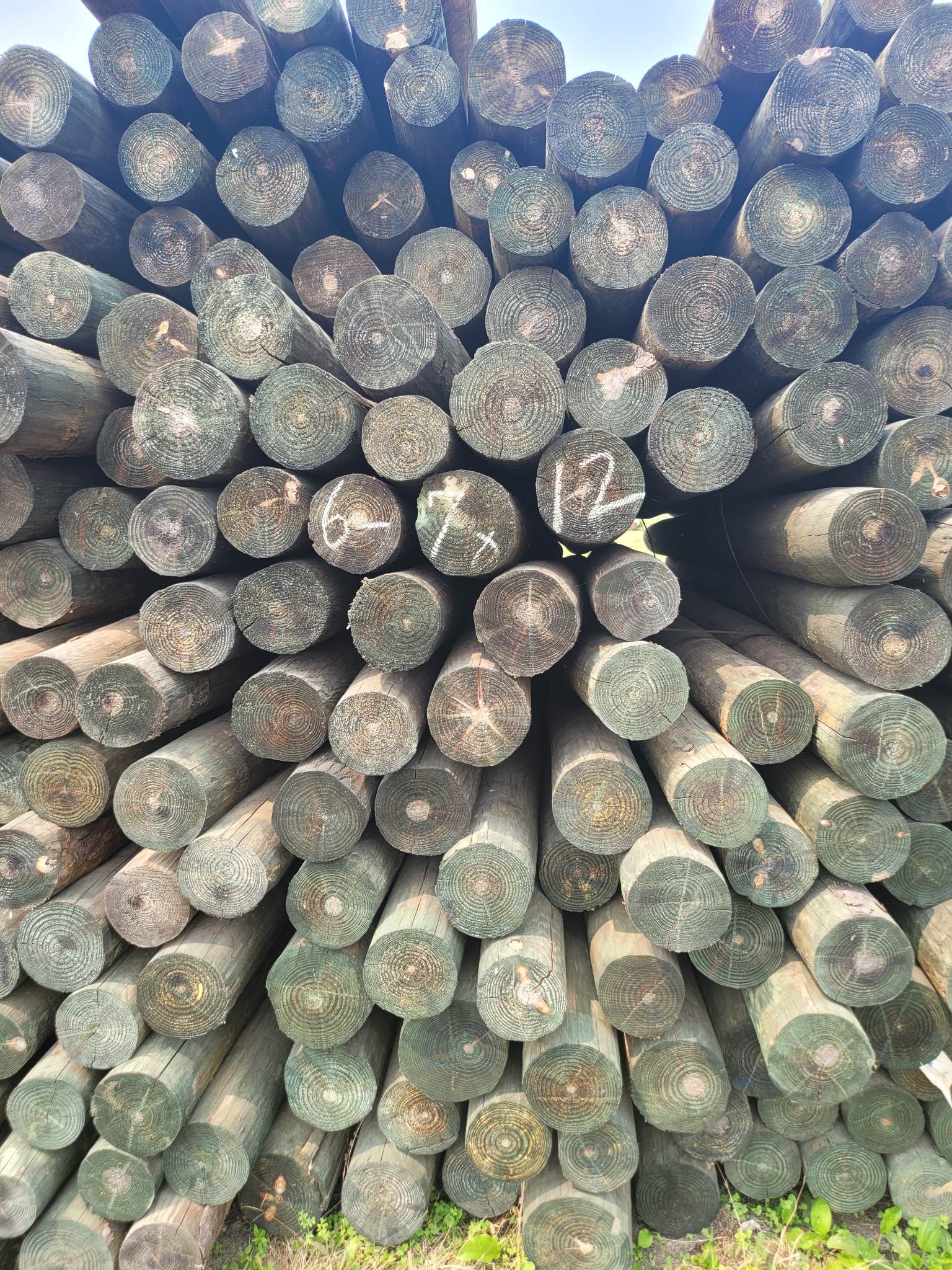 6 7 x12 Tapered Poles McArthur Lumber And Post