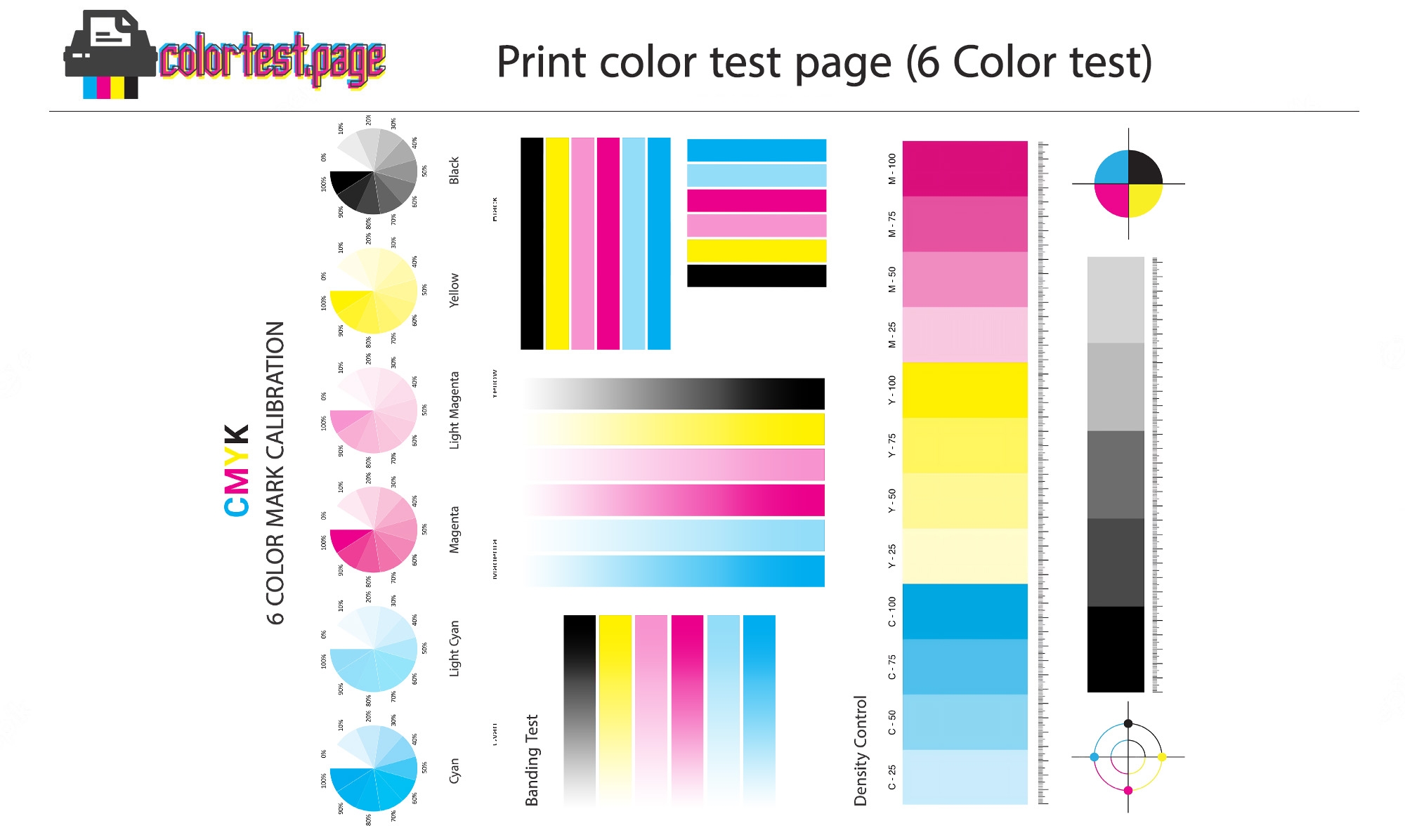 print color test page