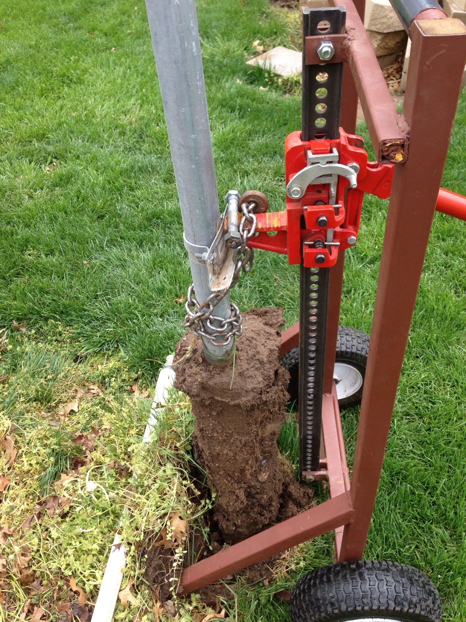 8 Fence Post Pullers Ideas Fence Post Fence Homemade Tools