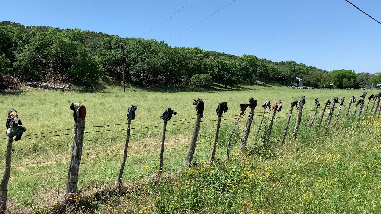 A Boot On A Fencepost Has Special Meaning For Ranchers