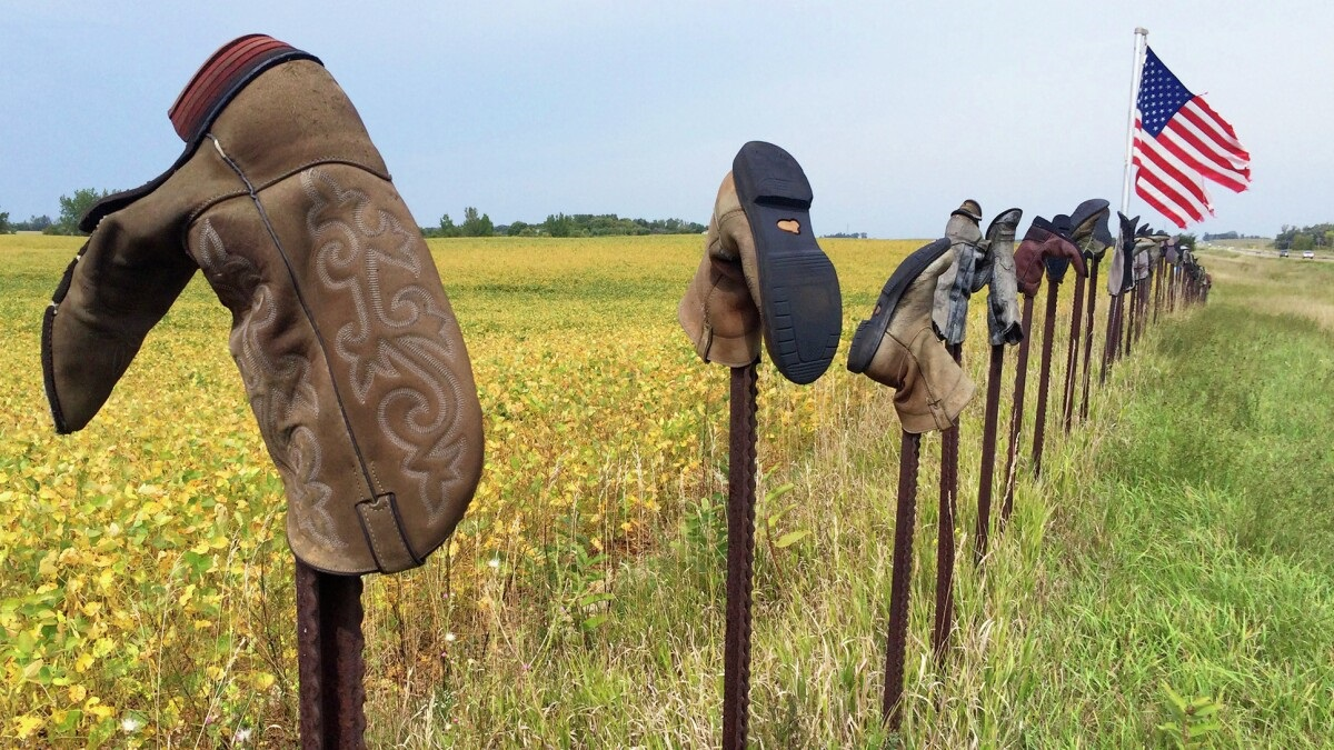 A Cowboy Boot On A Fence Post What It Means