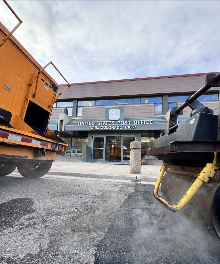 After Years Of Requests For Improvements Vail And Avon Post Office Parking Lots Receive Upgrades VailDaily