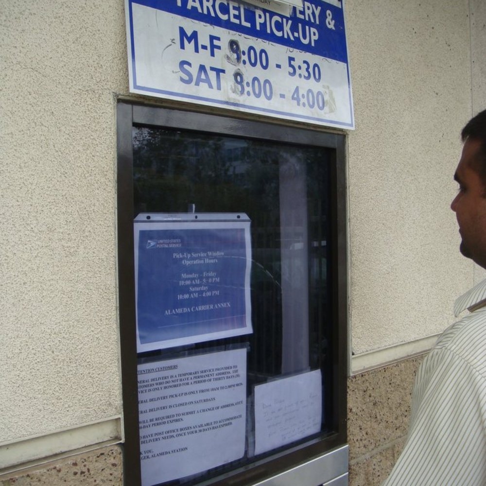 post office alameda hours