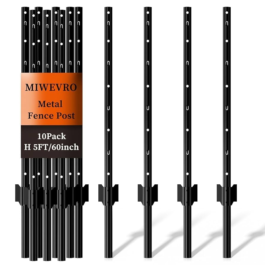 fence post stakes metal