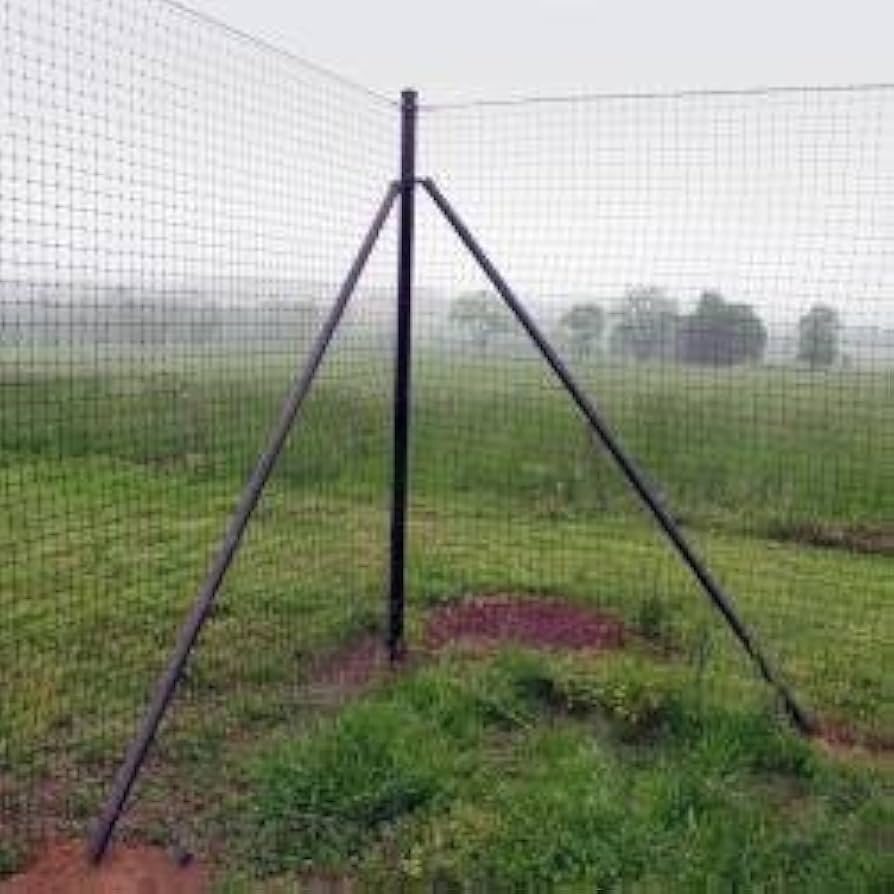 Amazon Deer Fence USA Ultra Heavy Corner Post Brace Kit 4 Pack Patio Lawn Garden