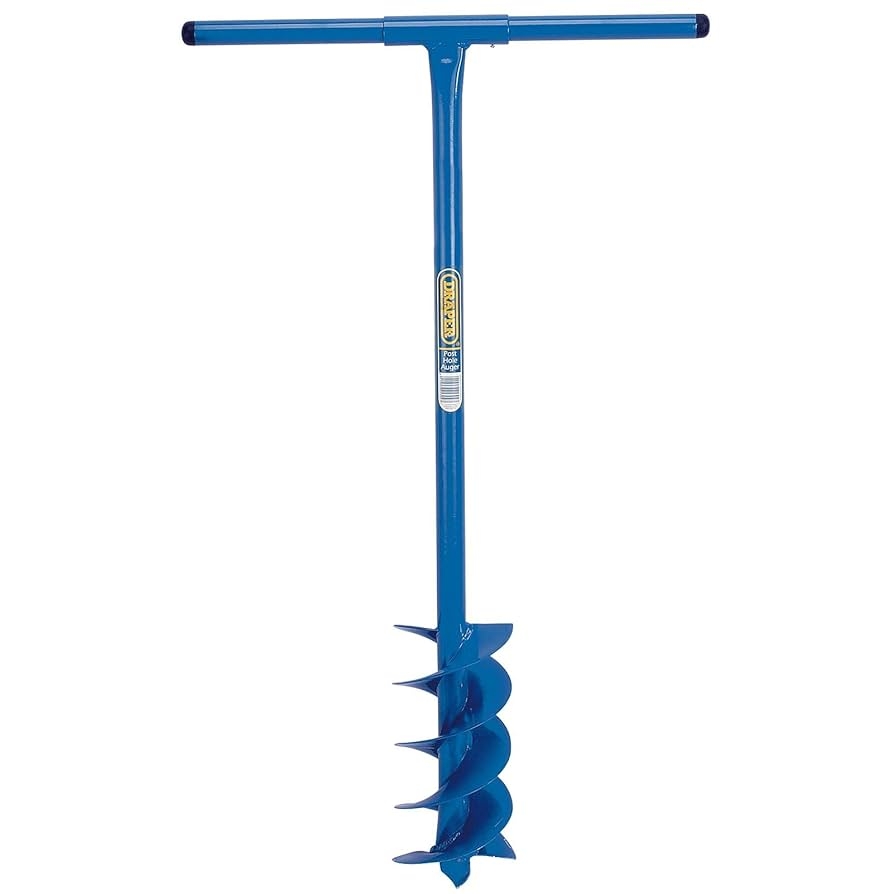fence post hole shovel