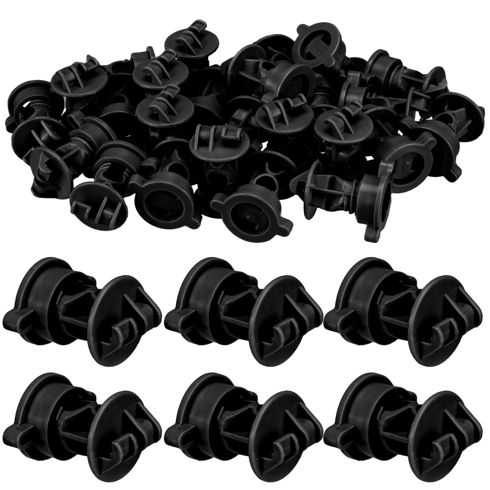 Amazon Frienda 25 Pcs Electric Fence Insulators Bulk Round Post Clips Electric Wire Insulators Wood Post Wire Holding For Garden Ranch Agriculture Farm Fence Patio Lawn Garden