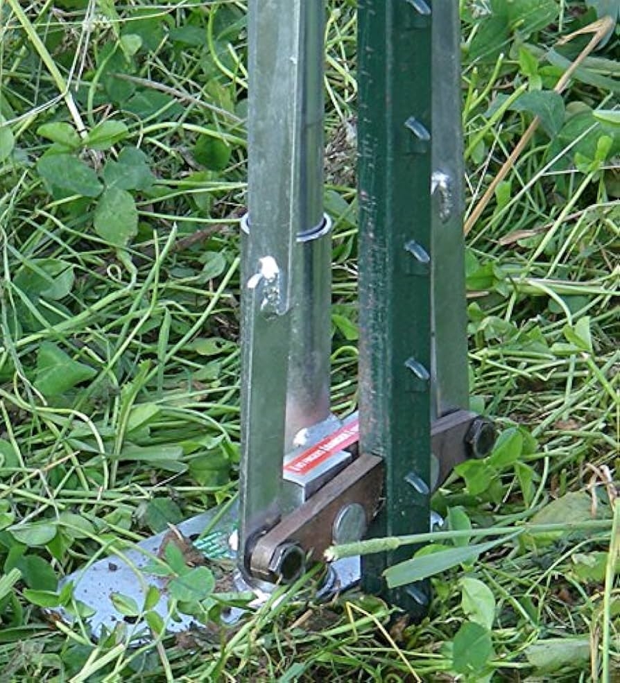Amazon JACKJAW 205 T Fence Stake And Post Puller Heavy Duty Metal Fence Removal Tool Patio Lawn Garden