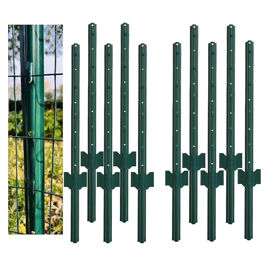 10 foot galvanized fence post