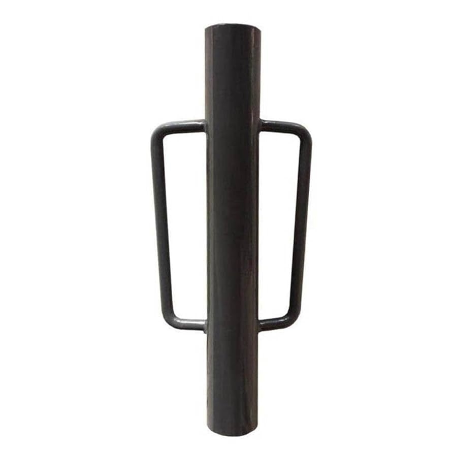 Amazon MTB SUPPLY Fence Post Driver With Handle 18LB Black Iron T Post Pole Pounder Hand Post Rammer For U Fence Post Wooden Post Patio Lawn Garden