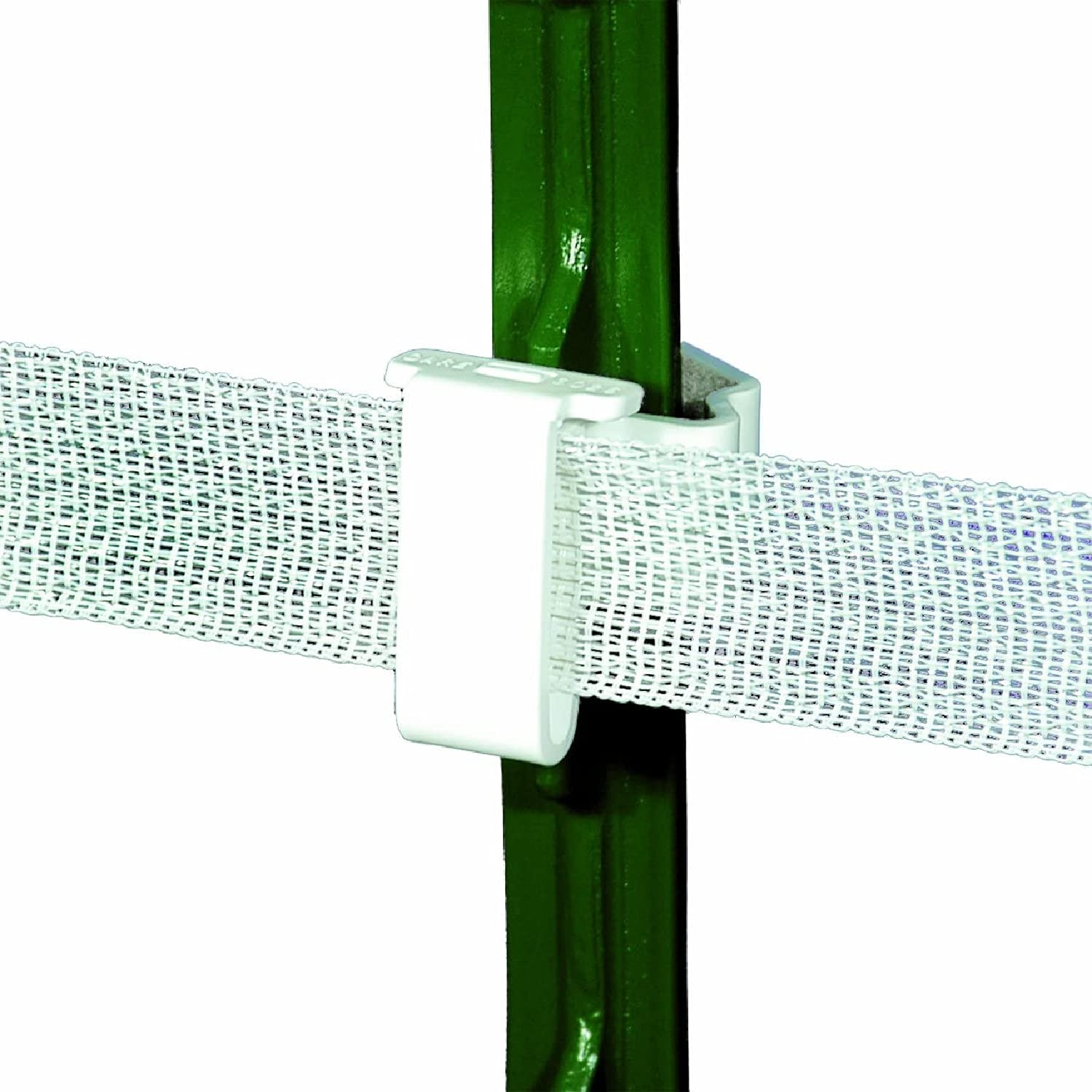 Amazon Powerfields Safe Fence White T Post Polytape Insulator TP 25 Electric Fence Insulators 25 Pieces Agricultural Fence Accessories Patio Lawn Garden