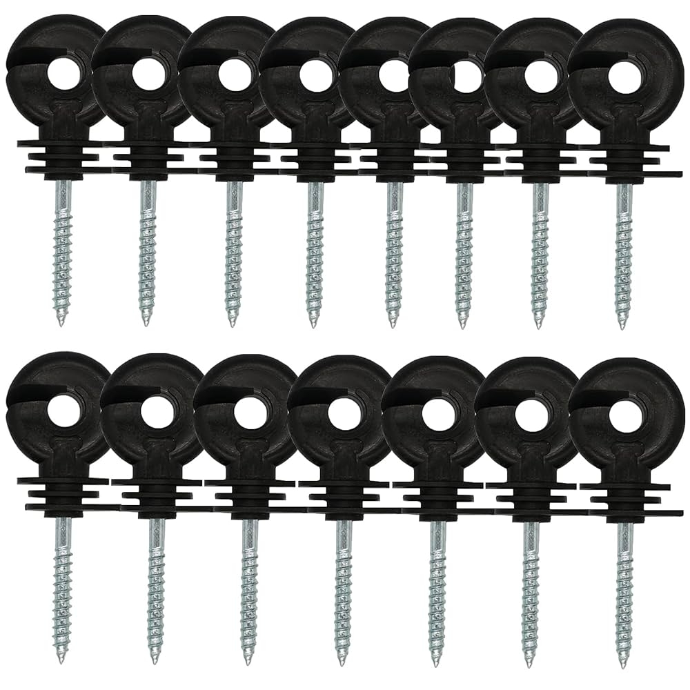 electric fence post wire holder