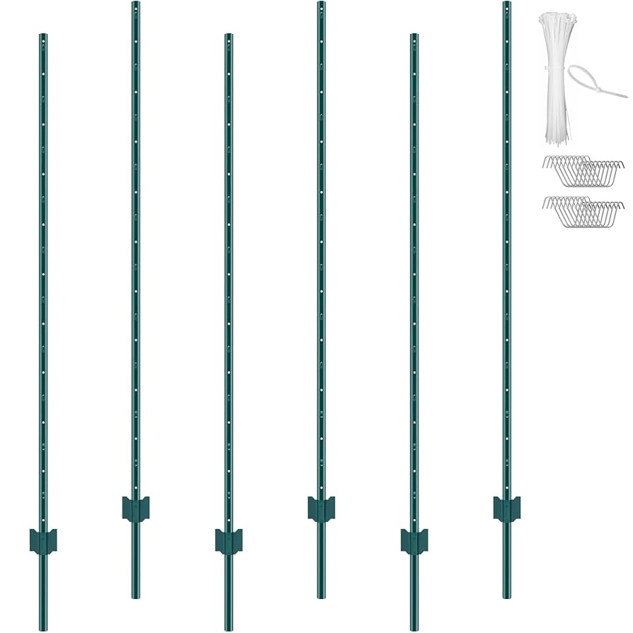 tsc metal fence posts