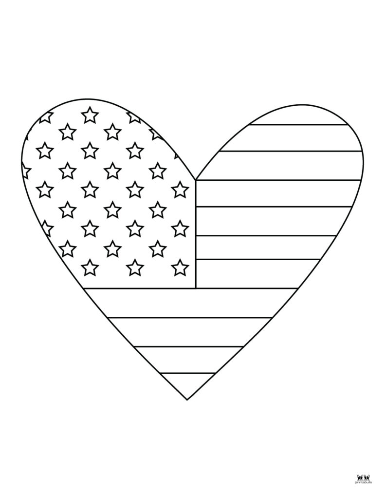american flag coloring pages