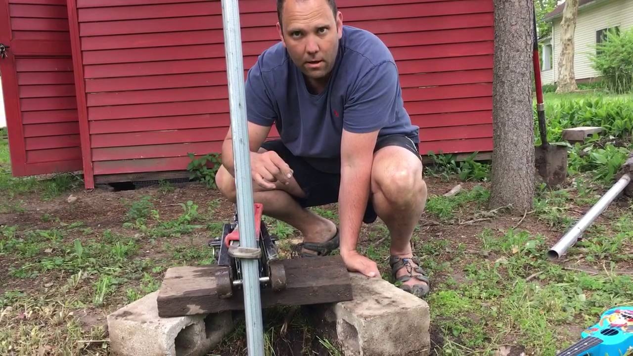 An Easy Way To Remove Metal Fence Posts Using Items You likely Already Own YouTube