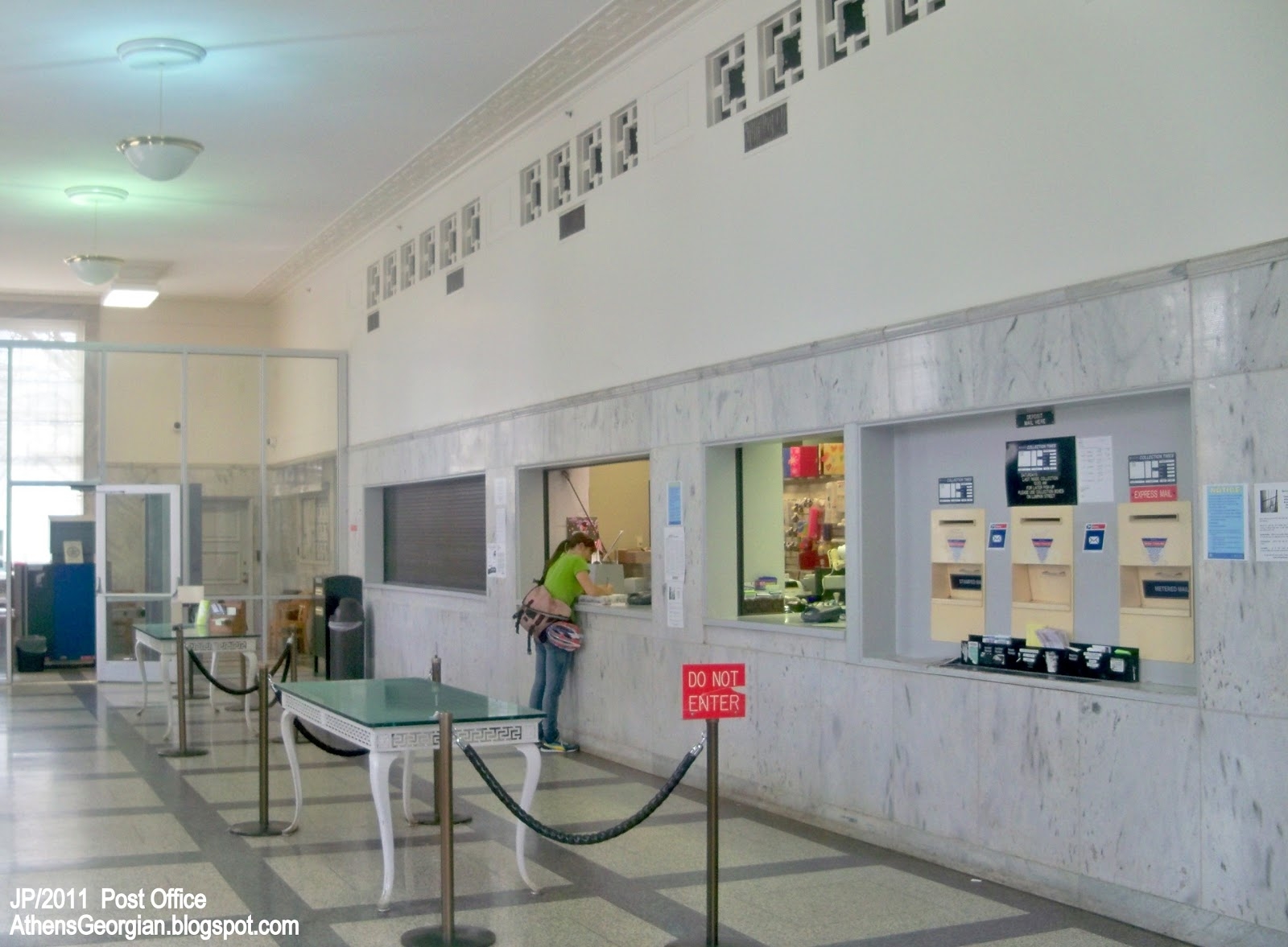 athens ga post office hours