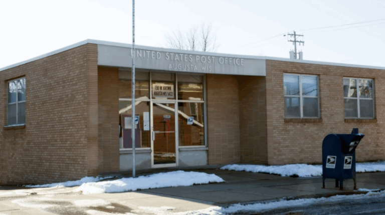Augusta Post Office City Of Augusta Eau Claire County WI