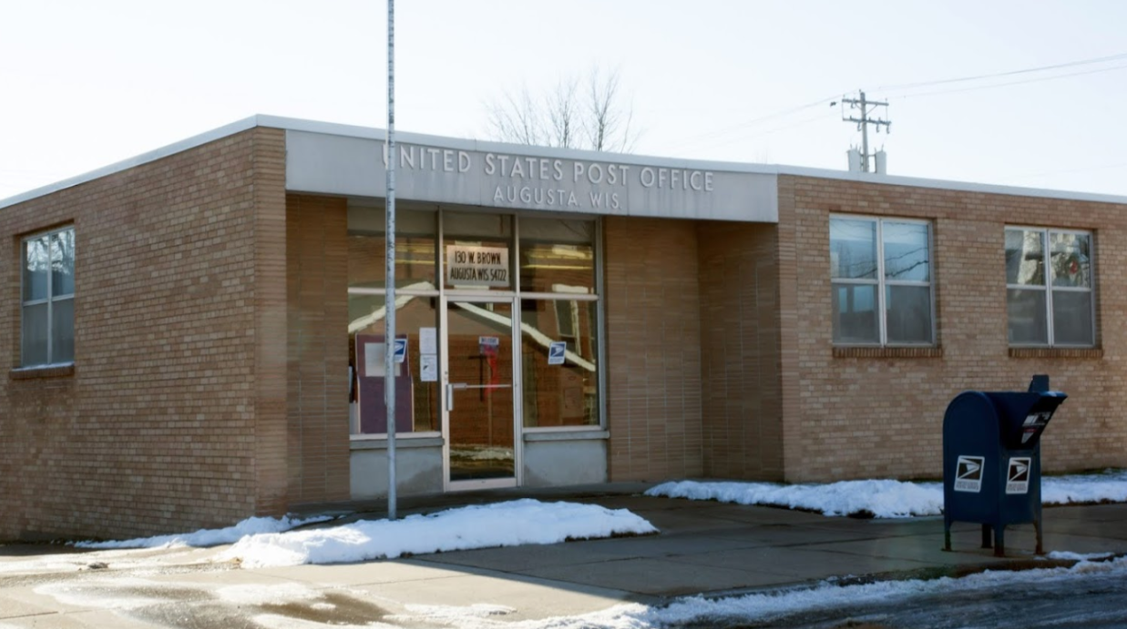 Augusta Post Office City Of Augusta Eau Claire County WI
