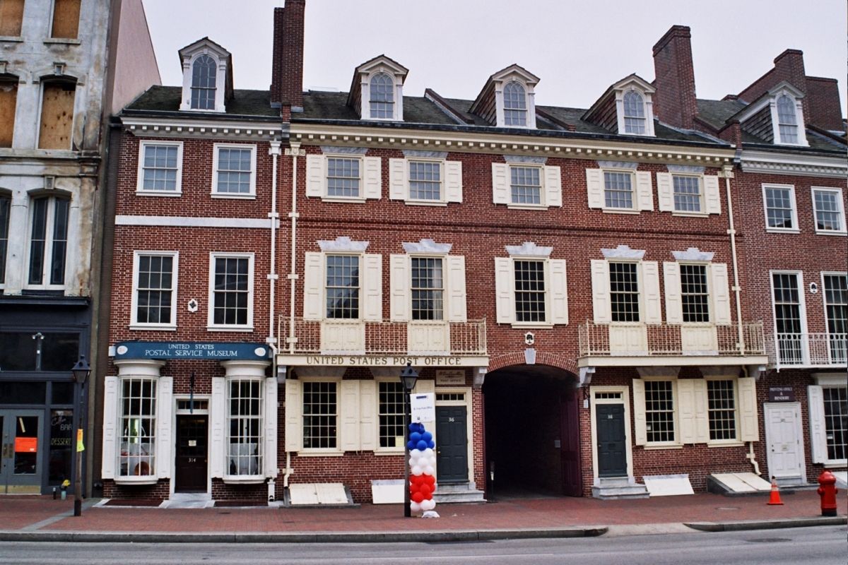 B Free Franklin Post Office Museum The Constitutional Walking Tour Of Philadelphia