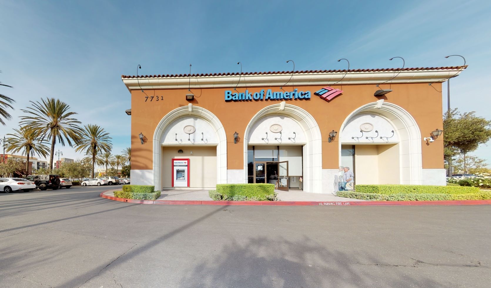Bank Of America In Huntington Beach With Drive Thru ATM Bella Terra