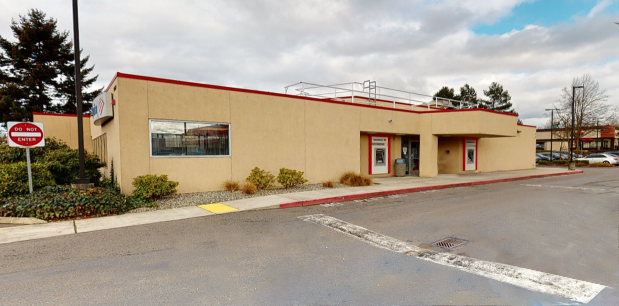 Bank Of America In Kent With Drive Thru ATM Kent East