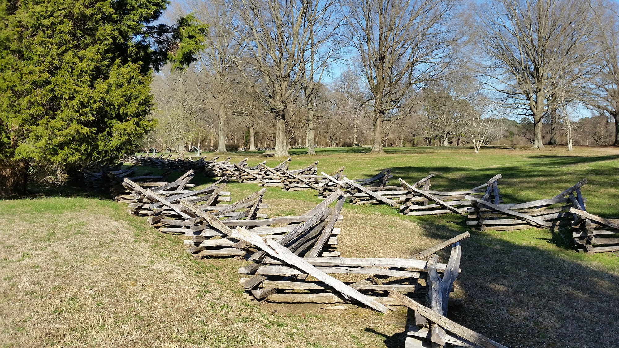 Black Locust Split Rail Fencing Bark House 
