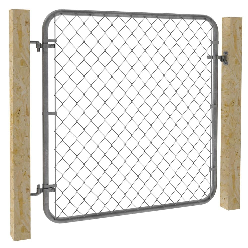 Blue Hawk Gray Metal Post Hinge For Chain link Fence In The Fence Hardware Parts Tools Department At Lowes