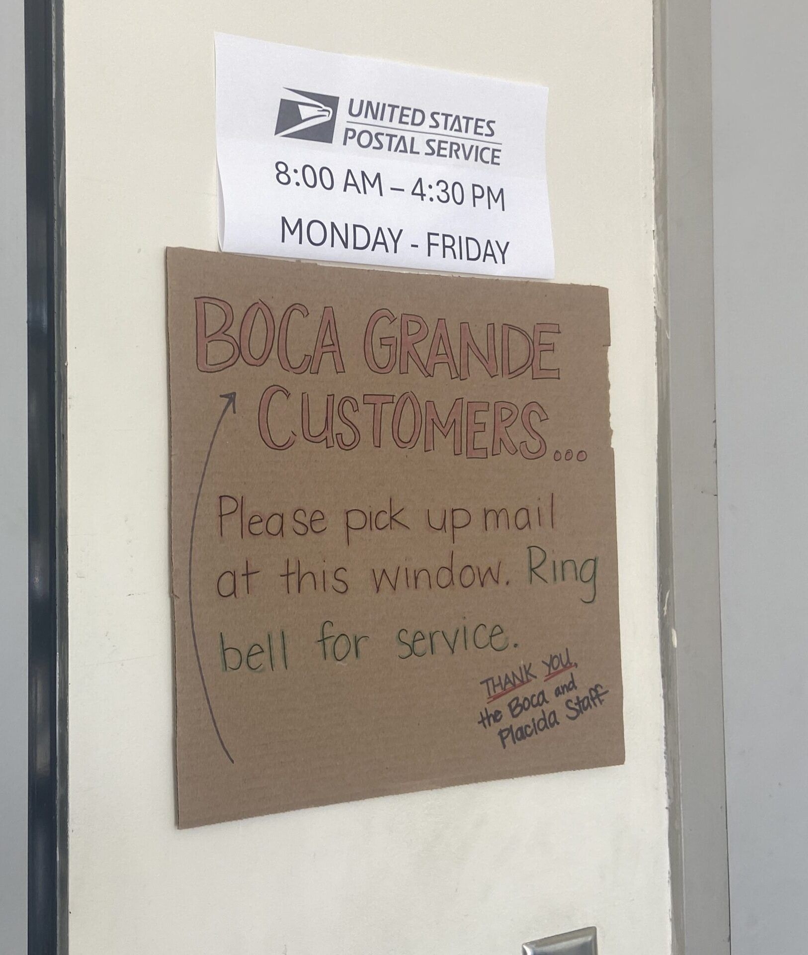 Blue Letter Box Must Wait til Post Office Returns Boca Beacon