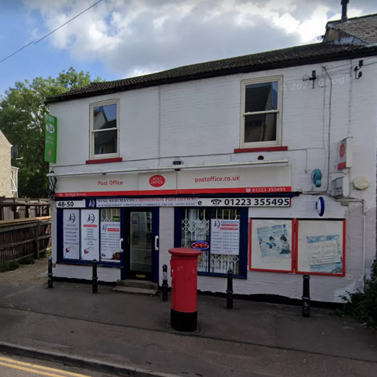 cambridge post office hours