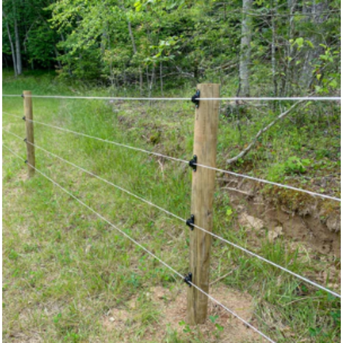 electric fence insulators for wood posts